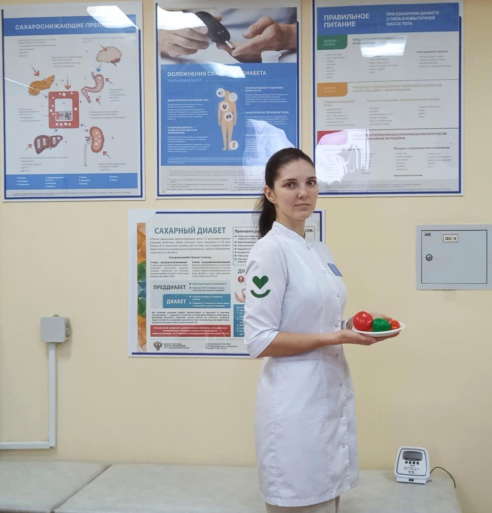 В ГКБ №3 работает школа для пациентов с сахарным диабетом